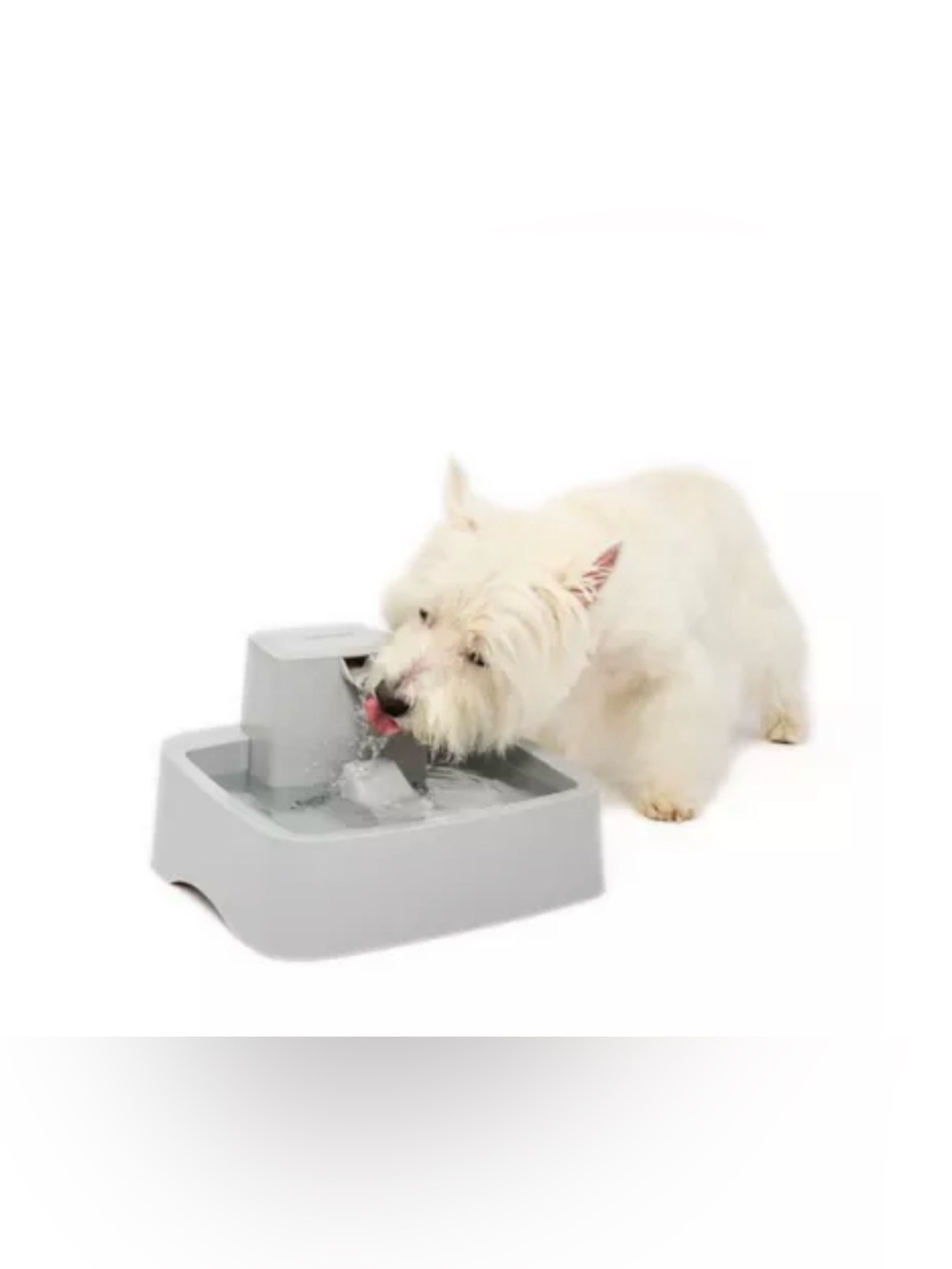 PetSafe® Drinkwell® Automatic Dog & Cat Pet Fountain Waterer, Filter, Gray,1 GAL